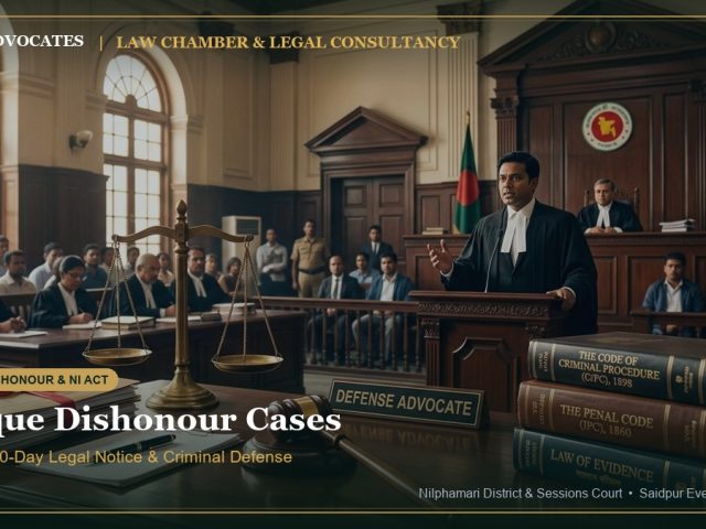 Cheque Dishonour Cases in Bangladesh | Complete Legal Guide (2026)