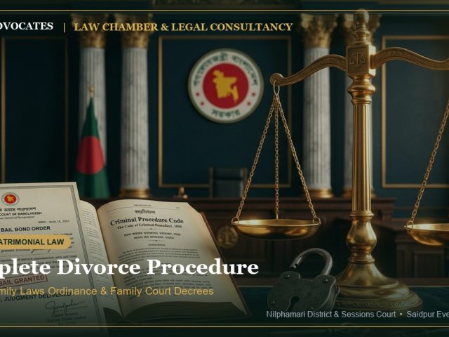 Complete Divorce Procedure in Bangladesh (2026 Guide)