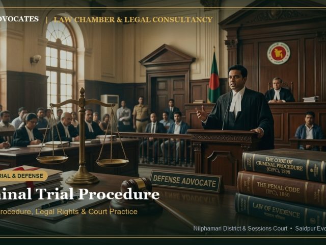 Criminal Trial Procedure in Bangladesh | Step-by-Step Legal Guide
