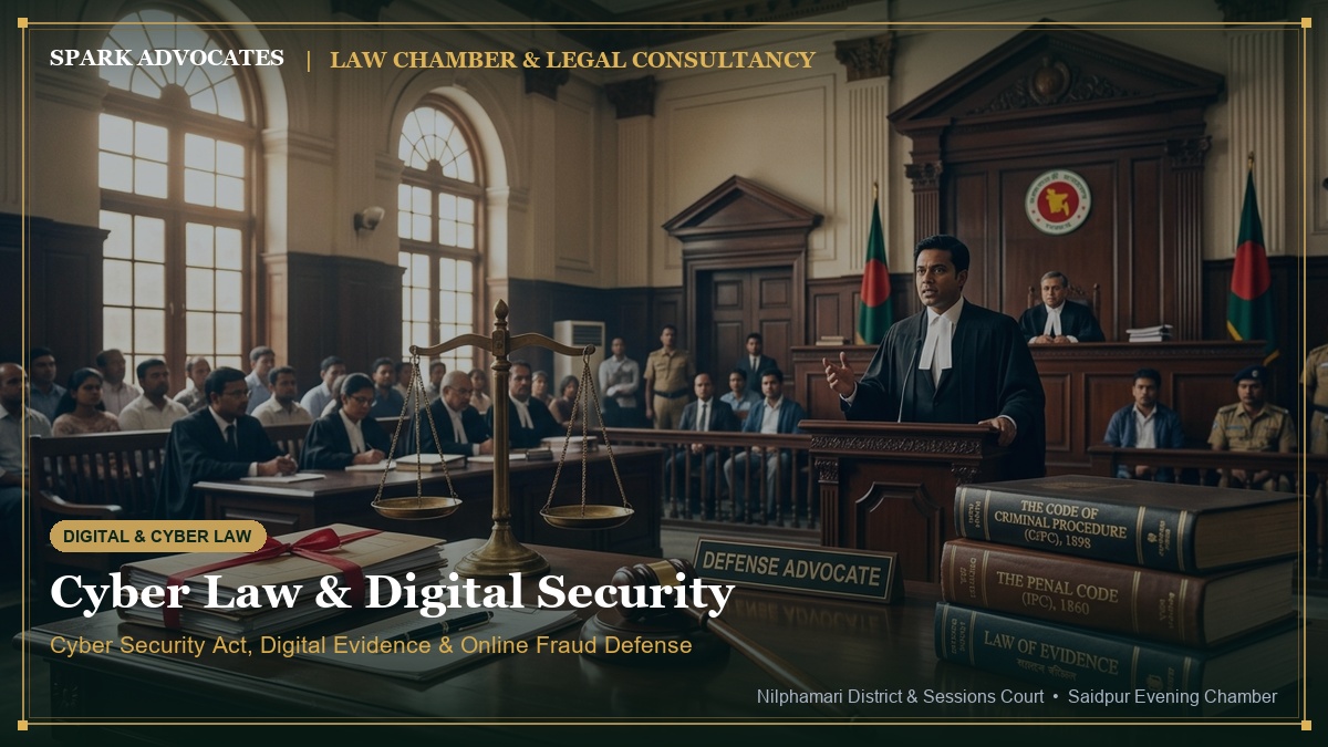 সাইবার অপরাধ আইনজীবী নীলফামারী | Cyber Crime Lawyer Nilphamari
