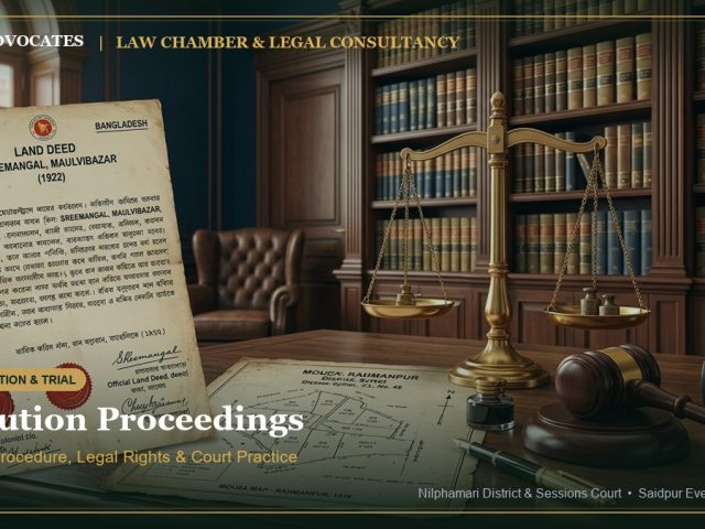 Execution Proceedings in Bangladesh: Complete Guide to Executing Civil Court Decrees (2026)
