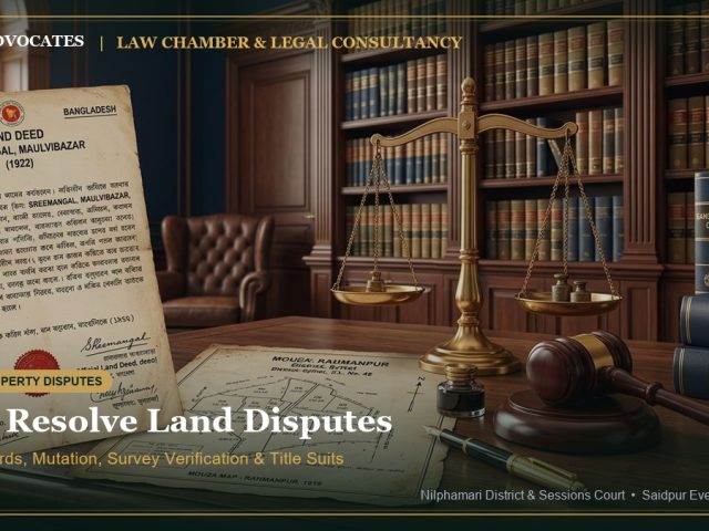 How to Resolve Land Disputes in Bangladesh | Legal Guide 2026