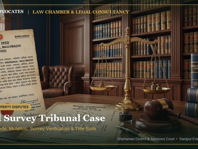 Land Survey Tribunal Cases in Bangladesh (Record Correction Suit): Complete Legal Guide (2026)