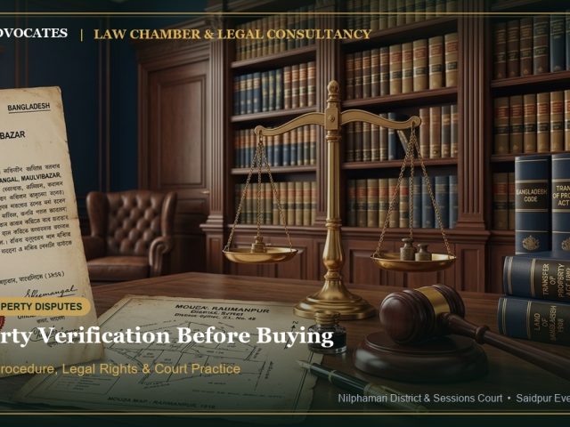 Property Verification Before Buying Land in Bangladesh: Complete Legal Checklist (2026 Guide)