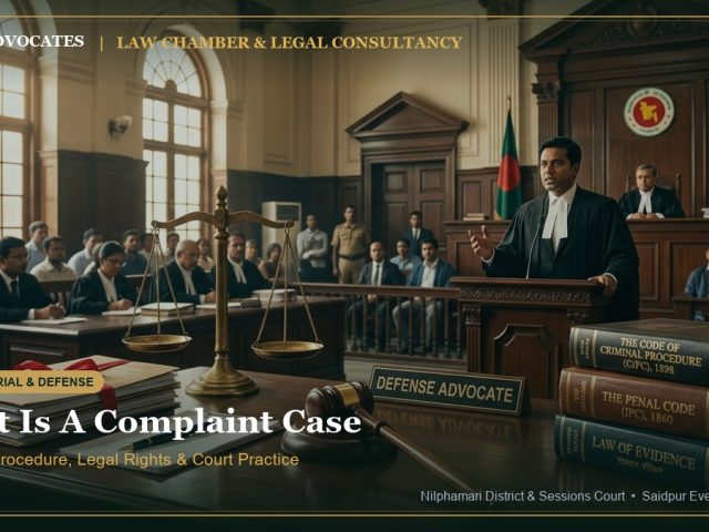 What is a Complaint Case (CR Case) in Bangladesh? Complete Legal Guide
